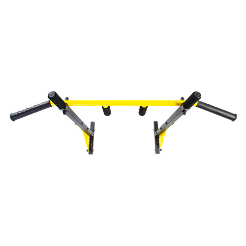 Турник  Besport BS-T0204 с 6 ручками желтый - фото №2